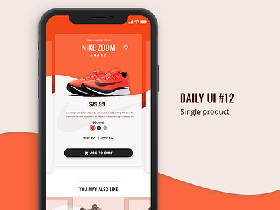 Daily UI, Single Product dailyui product single