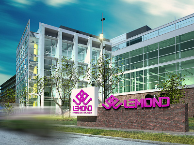 Lemond brand branding calligraphy etude free icon identity logo logotype minimalist mockup typography