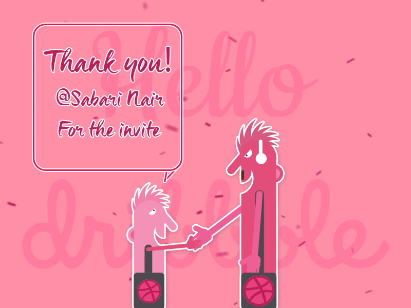 Thanks to Sabari Nair for invitation. animation drawing graphic design motion graphics ui design