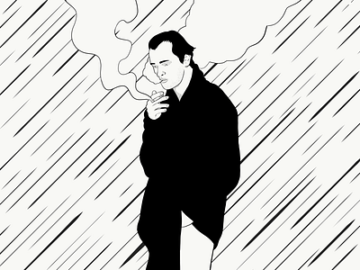 Got nothing adobe draw illustration illustrator ipad portrait smoke vector