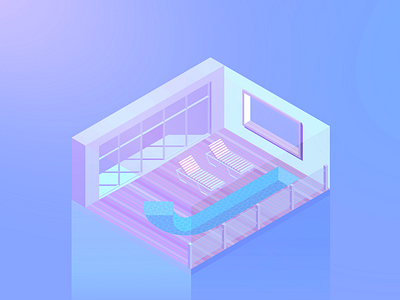 36 Days J alphabet art blue colour design digital illustrator isometric letters typography