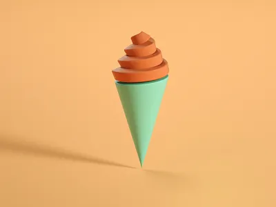 Icecream 3d icecream icon