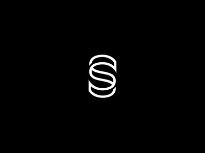 S Logo branding lettermark logo s