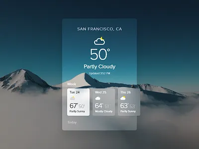 Daily UI #037 app dailyui ui weather