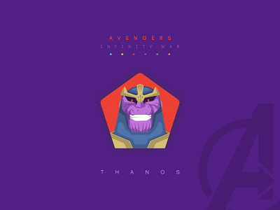 800x600px Thanos avengers design graphic illustration infinity marvels thanos war