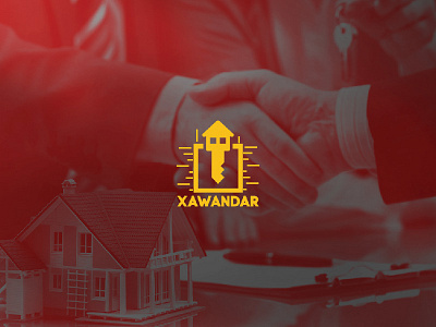 xawandar logo aplication app art branding design graphic icon ios logo mockup ui