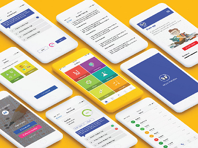 Exam app aplication app art branding design graphic icon ios logo mockup ui