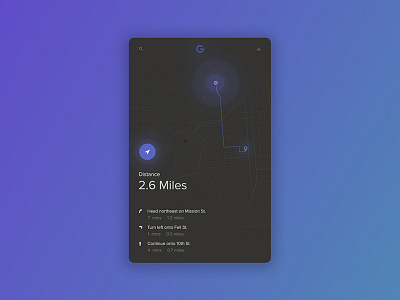 Daily UI 020 - Location Tracker 020 android app dailyui freelance freelancer inspiration ios