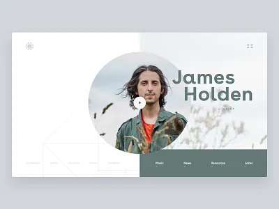 James Holden Home design james holden music player web