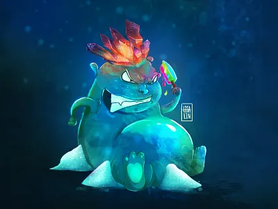 Character design of cute sugar grumbler art cartoon character concept cute design food illustration ps