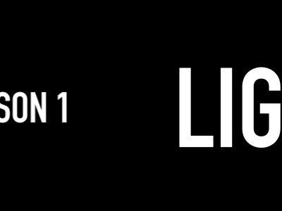 LIGHT > Lesson 1 mograph typography