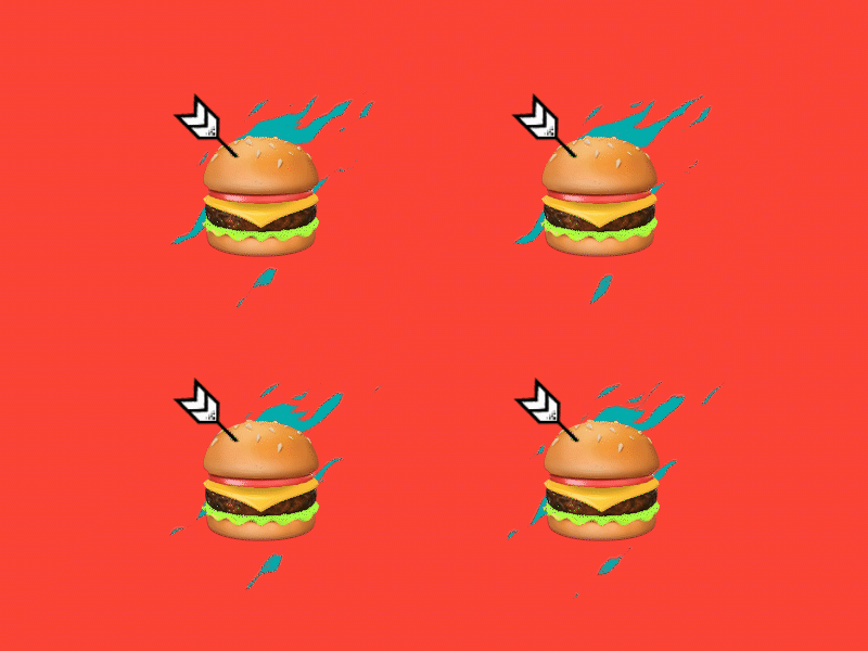 Hamburger Hot after effects animation flaming gif hamburguer