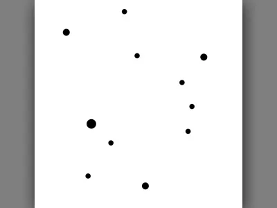 Abstract Clock Point 4 abstract clock composition design illustration minimal point