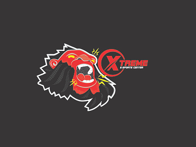 Axe, Xtreme T-shirt axe dota2 e sport illustration logo