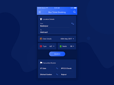 Bus Booking app design booking bus bus booking design interaction ticket travel ui ui ux
