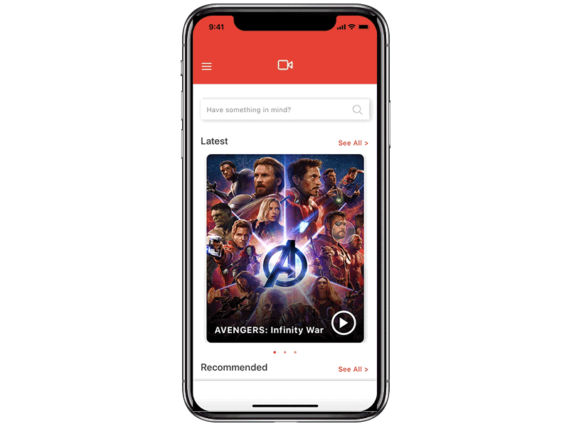 TV app concept app concept tv