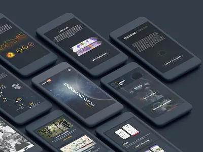 Around25 graphic design mobile design