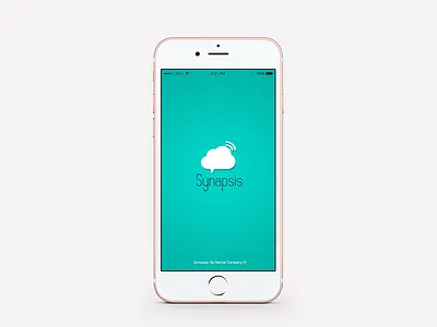 Sypapsis App. Logo intro. app app design app intro cloud communication graphic design logo tool turquoise ui ui design visual design