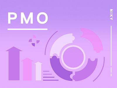 Company Notice-6 company data design purple ui uidesign，pmo