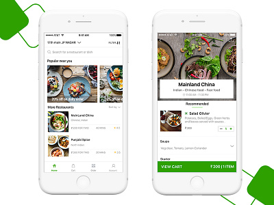 Food App Screens app food ios screens