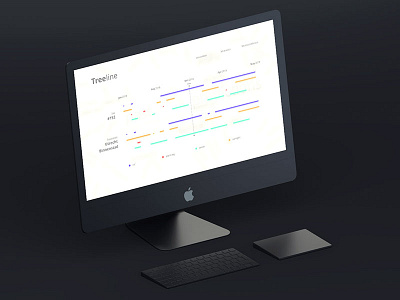 Concept TreeLine app ar browser dashboard desktop