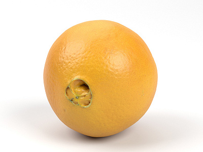 Orange #1 3d cg cgi delicious food foodrender fruit orange photorealistic product render vfx