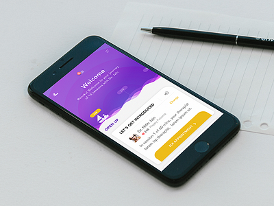 Book Therapists appointment book flow health therapists ui ux visuals