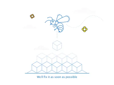 "404"beeeeee.... 404 bee sketch