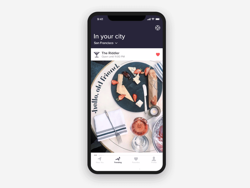 Do something fun tonight! animation blimp design iphonex mobile tonight out