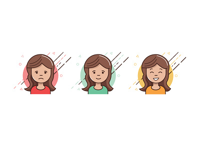 How happy are you? design graphic icon illustration