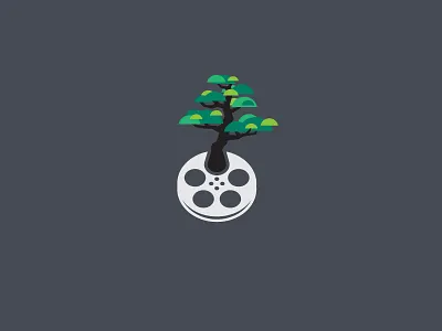 Bonsai Films bonsai cinema film logo movie nature production reel studio tree