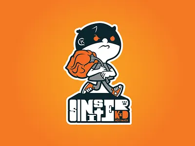 Sinister Kid Hot Sauce hot sauce logo kid pepper sinister