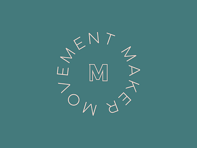 Terri Broussard Williams brand design – Movement Maker mark brand design branding icon logo logo design visual identity