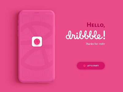 Hello Dribbble 1