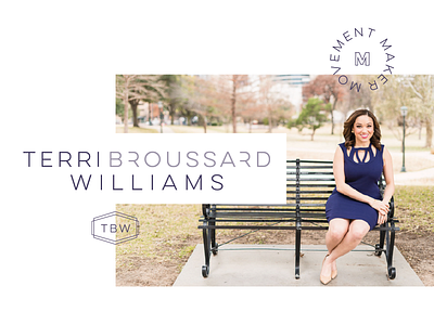 Terri Broussard Williams brand design brand design branding logo logo design visual identity
