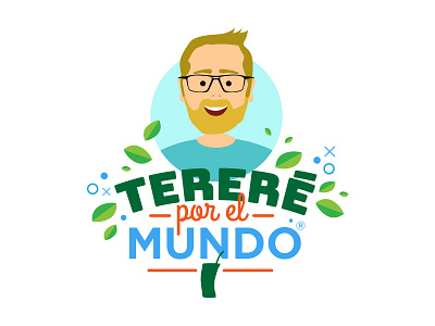 Terere por el mundo identity logo logotype