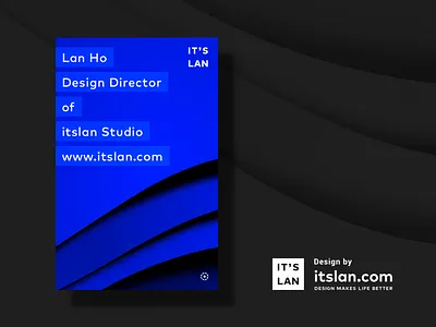 Card black blue business card design explore paper show