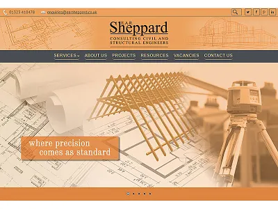 Engineering Consultancy - Website Design and Development engineering website wordpress