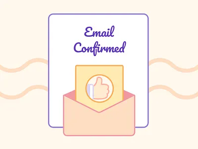 Confirmation confirmation dailyui email illustration