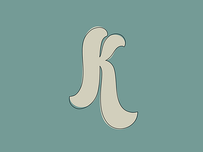 K 36 days of type alphabet hand lettering k lettering letters type typography