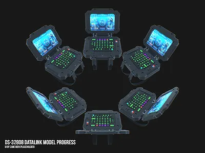 DS-32808 Model Progress 3d 3d model 3d modeling game development pbr substance painter