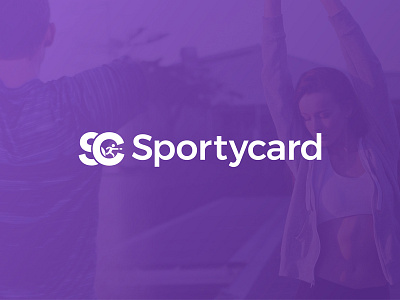 Sportycard Logo active clean identity logo logodesign modernism simplicity sport typography