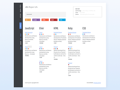 Console Portfolio designer ui ux visual design