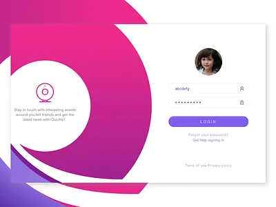 Login ui、video、login、simple