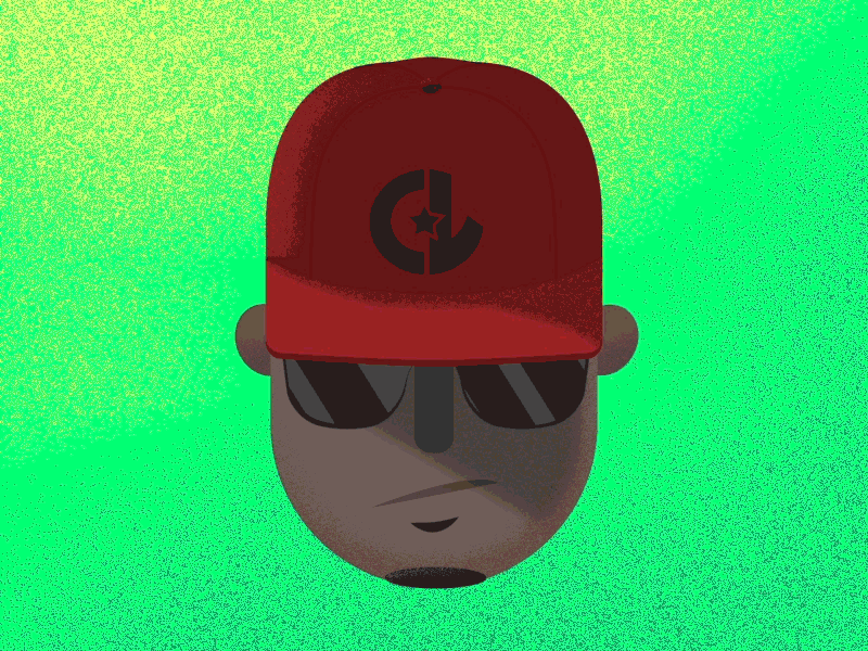 Curtindo Música animation character design gif illustration motion