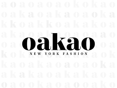 oakao design fashion logo