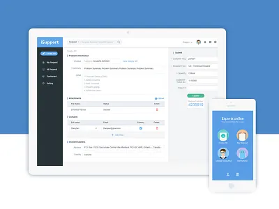 web design iSupport ui web