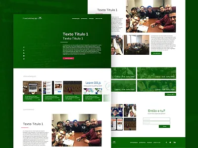 Free Code Camp Lisbon green landing programming school