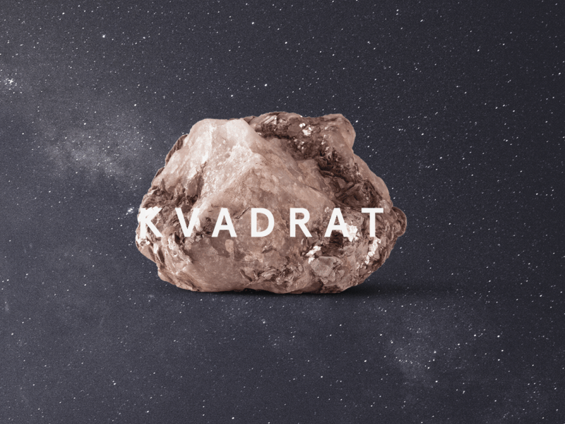 K V A D R A T | Identity branding design drawing gif icon idea identity illustration lettering logo logotype