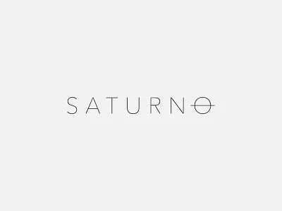 SATURNO Logotype branding design dribbble graphic graphicdesign inspiration logo logodesign logotype trademark type typography